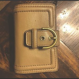 Coach Corner Zip Wallet